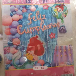 Set decorativo sirenita ariel 1