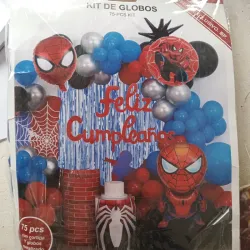 Set decorativo spiderman 1