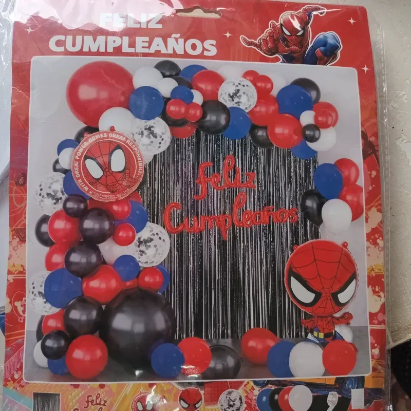 Set decorativo spiderman 2