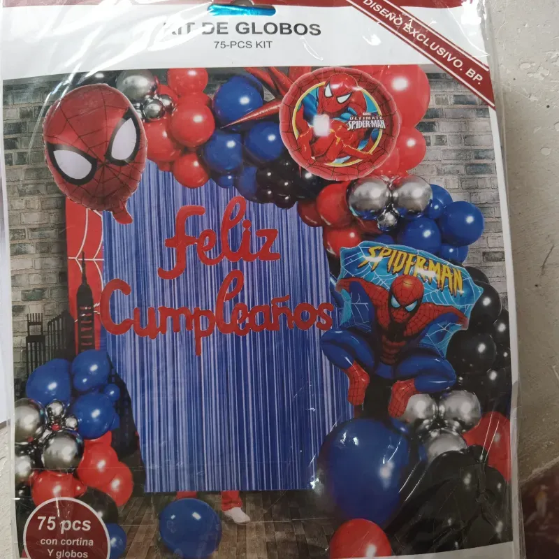 Set decorativo spiderman 3