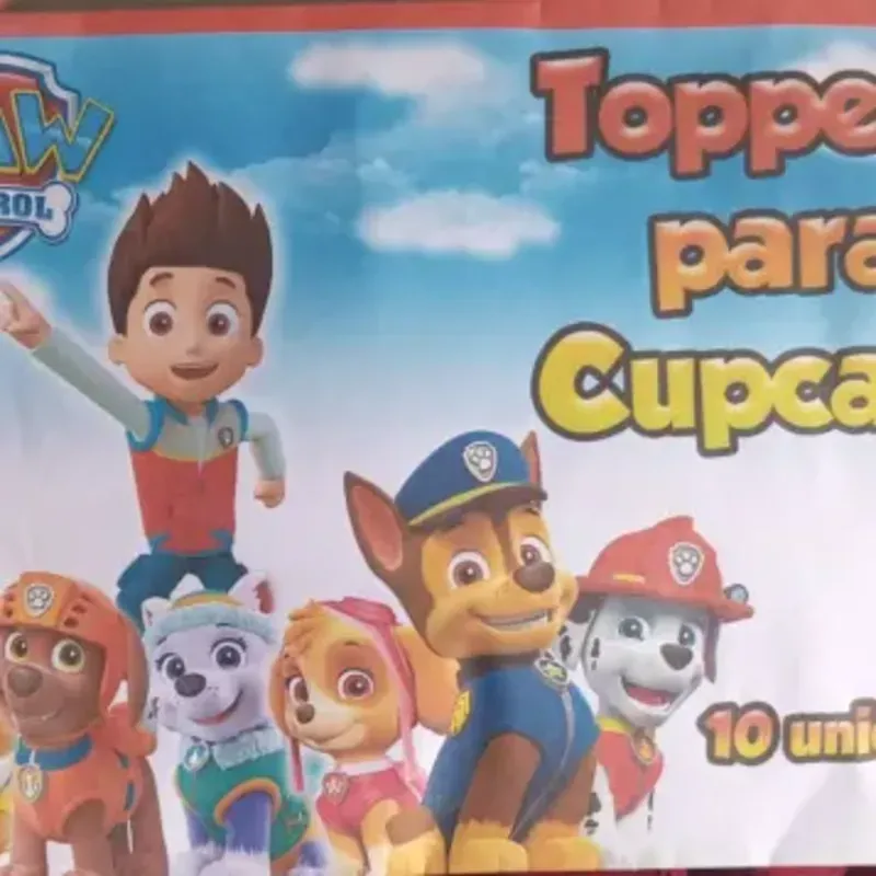 Topper de paw patrol