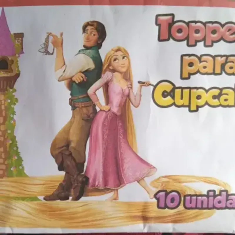 Topper de rapunzel