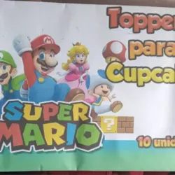 Topper de super mario