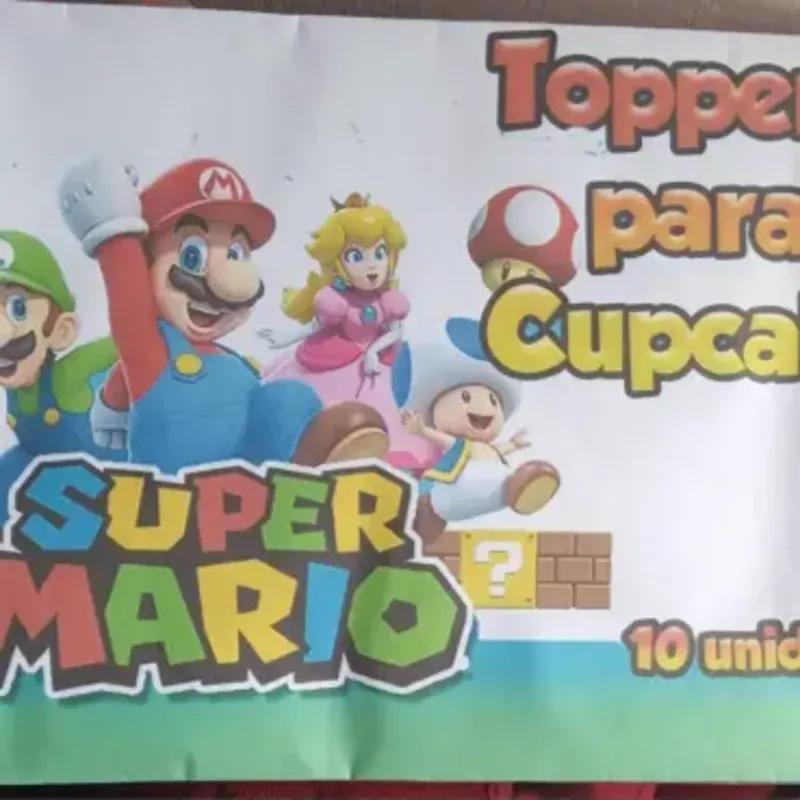 Topper de super mario