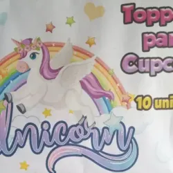 Topper de unicornio