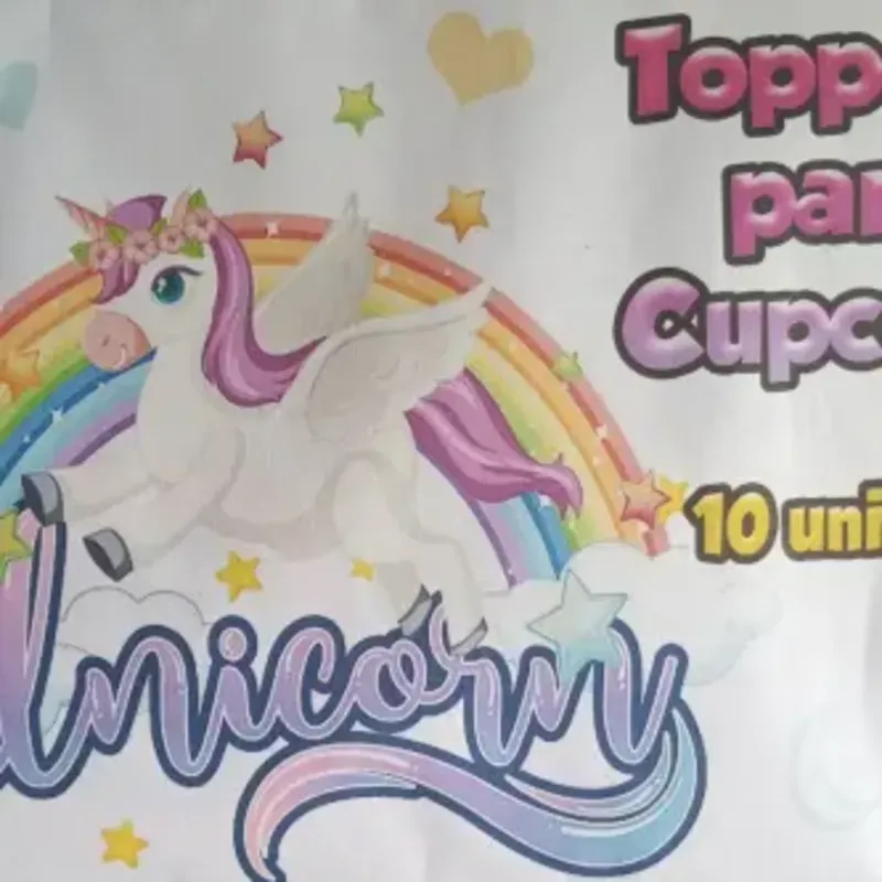 Topper de unicornio