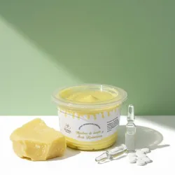 Crema Antienvejecimiento de Manteca de Karité y Ácido Hialurónico