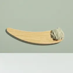 Mini Espátula Cosmética de Bambú 