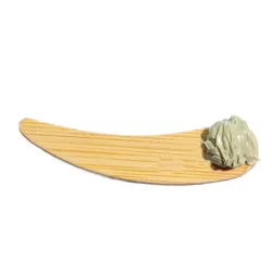 Mini Espátula Cosmética de Bambú 
