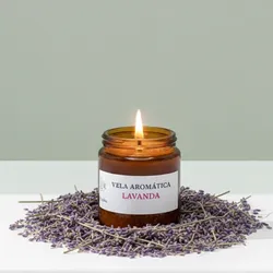 LAVANDA (Vela Aromática)