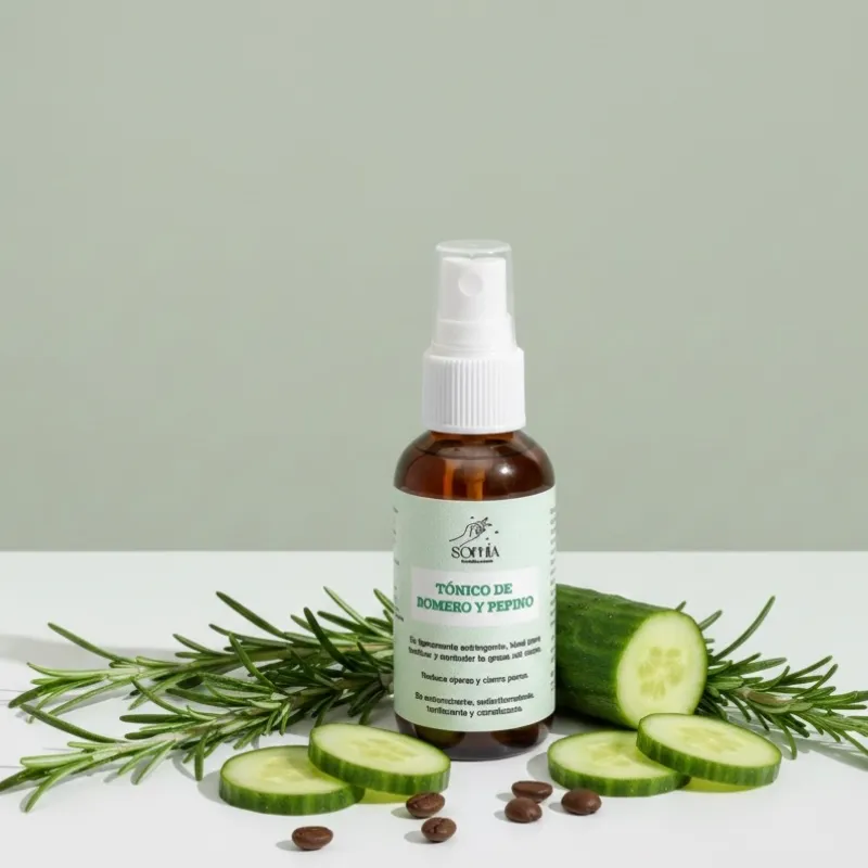 Tónico de Romero y Pepino