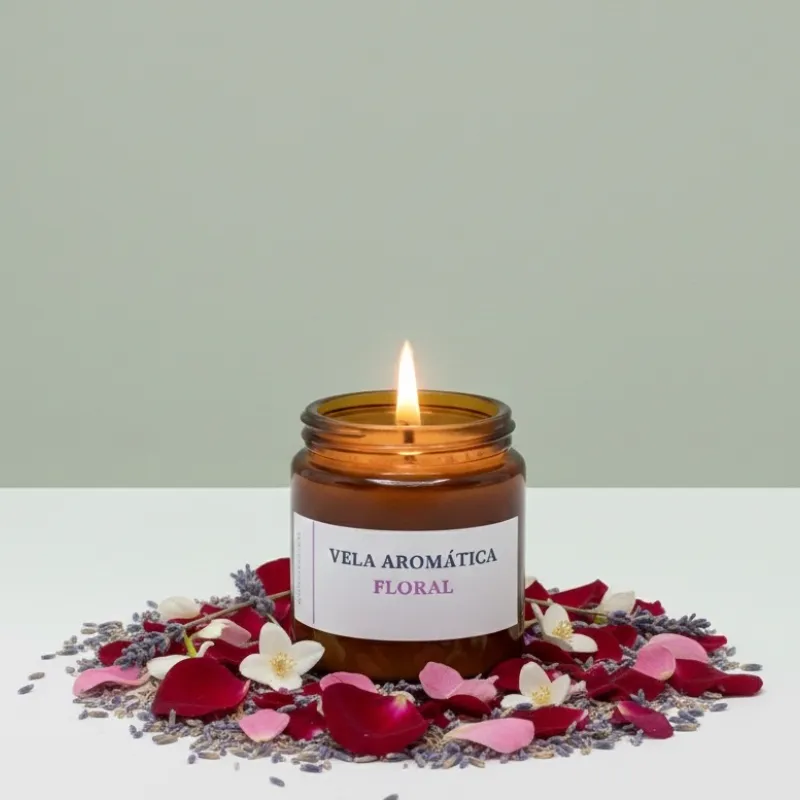 FLORAL (Vela Aromática)