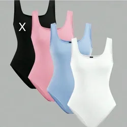 Body de cuello redondo