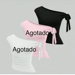 Camiseta casual con nudo