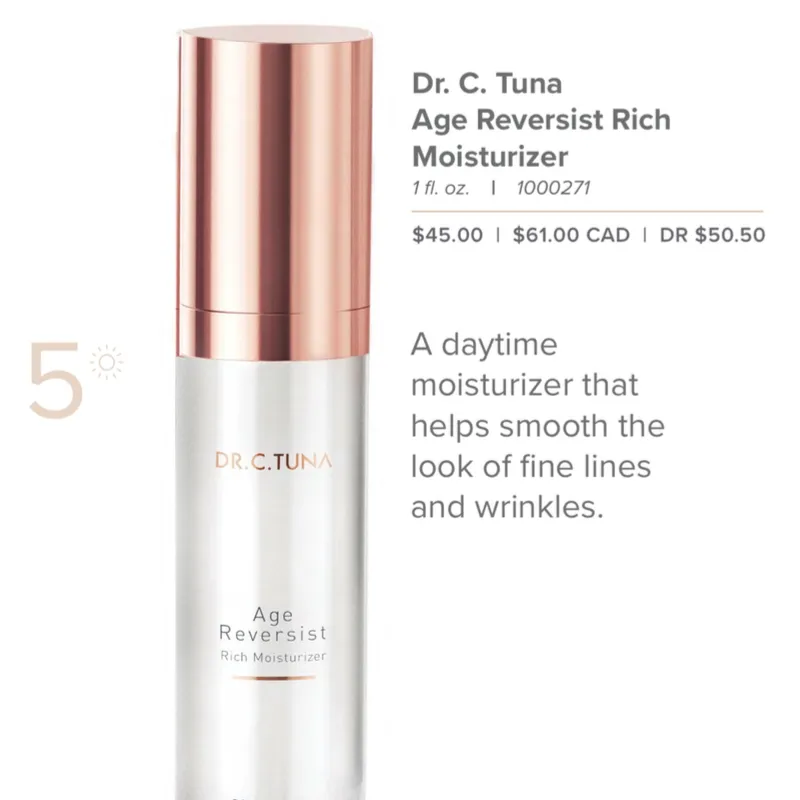 Crema hidratante Serie Age Reversist [pedido por encargo]