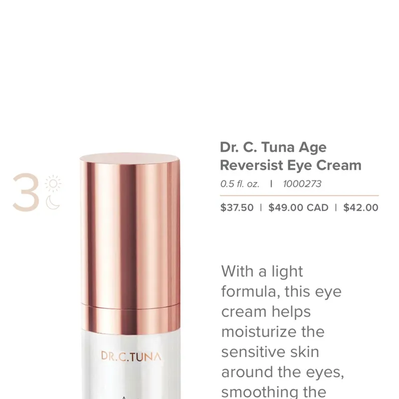 Crema para ojos Serie Age Reversist [pedido por encargo]