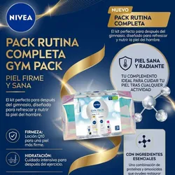 NIVEA GYM PACK PIEL FIRME Y SANA 