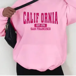 Sudadera holgada con capucha y cordón