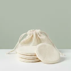 Discos Desmaquillantes Reutilizables de Algodón Orgánico