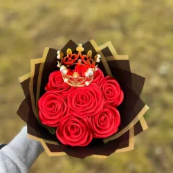 Ramo de 7 rosas eternas