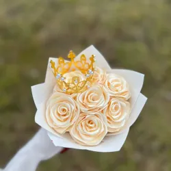 Ramo de 7 rosas eternas