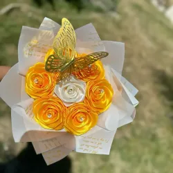 Ramo de 7 rosas eternas