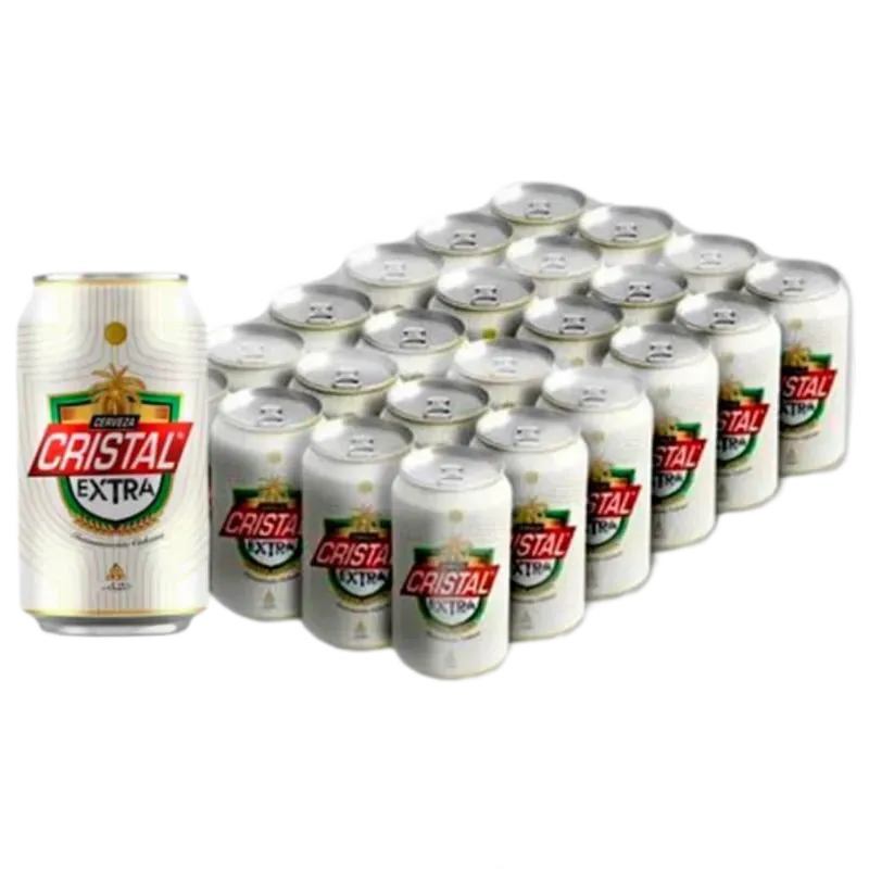 Caja de 24 cervezas Cristal Extra