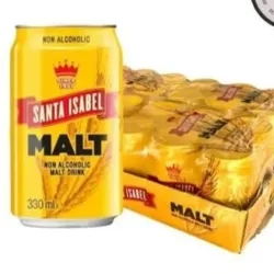 Caja de 24 maltas Santa Isabel 