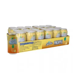 Caja de refresco de piña.