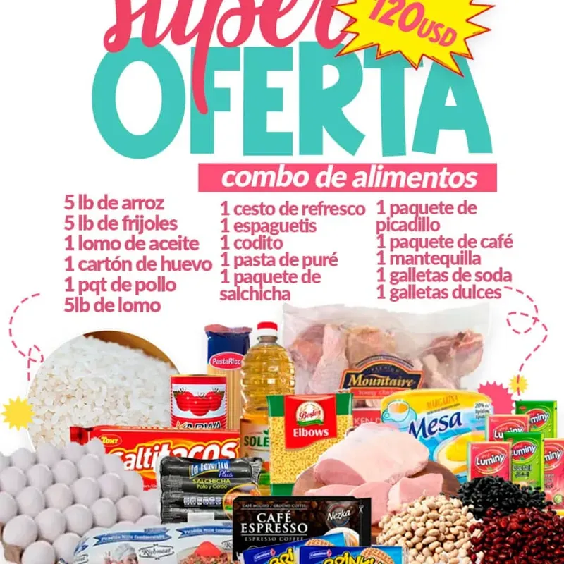 Combo de alimentos 