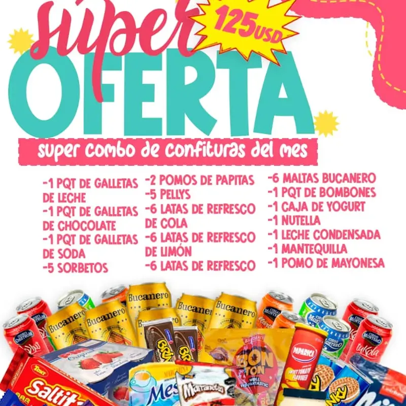 Super combo de confituras del mes