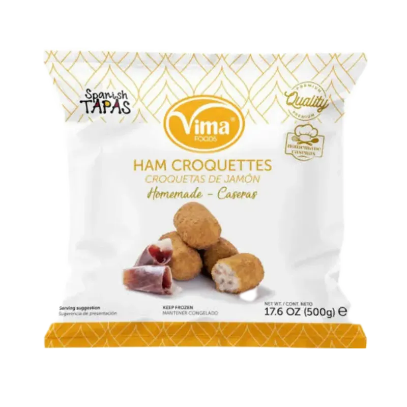 Croqueticas de jamón y chorizo