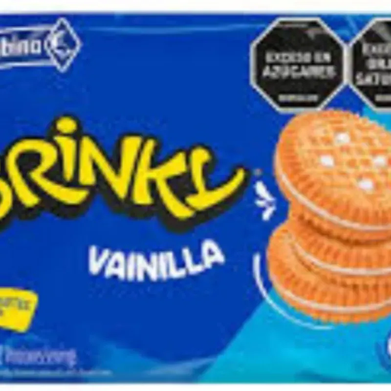 Paquete de galletas dulces de vainilla