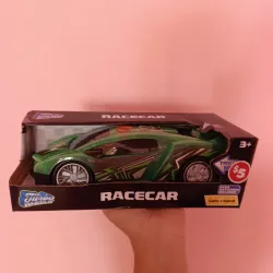 Maquina verde de carrera