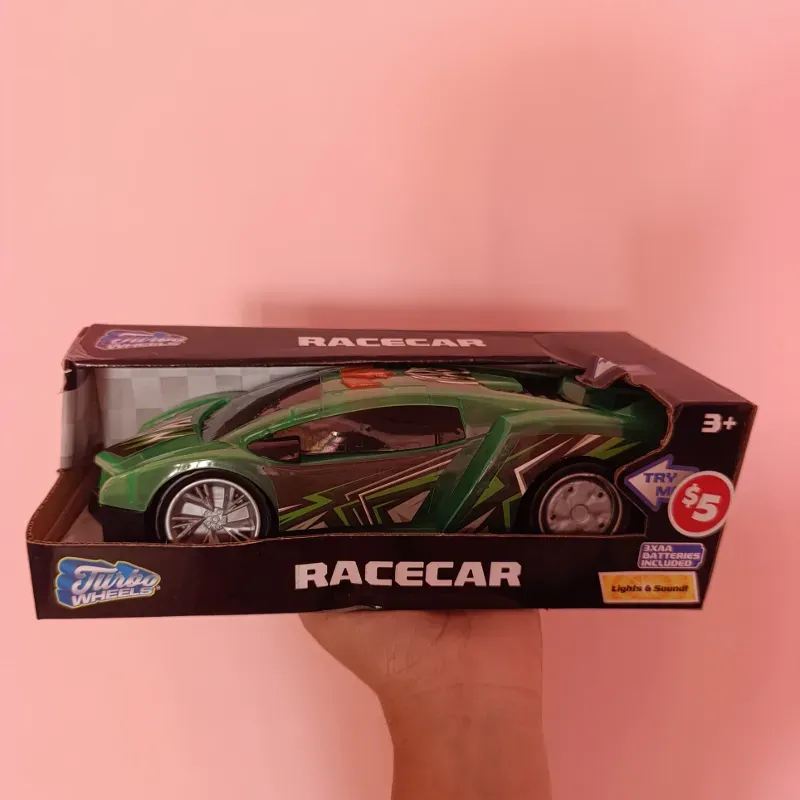 Maquina verde de carrera