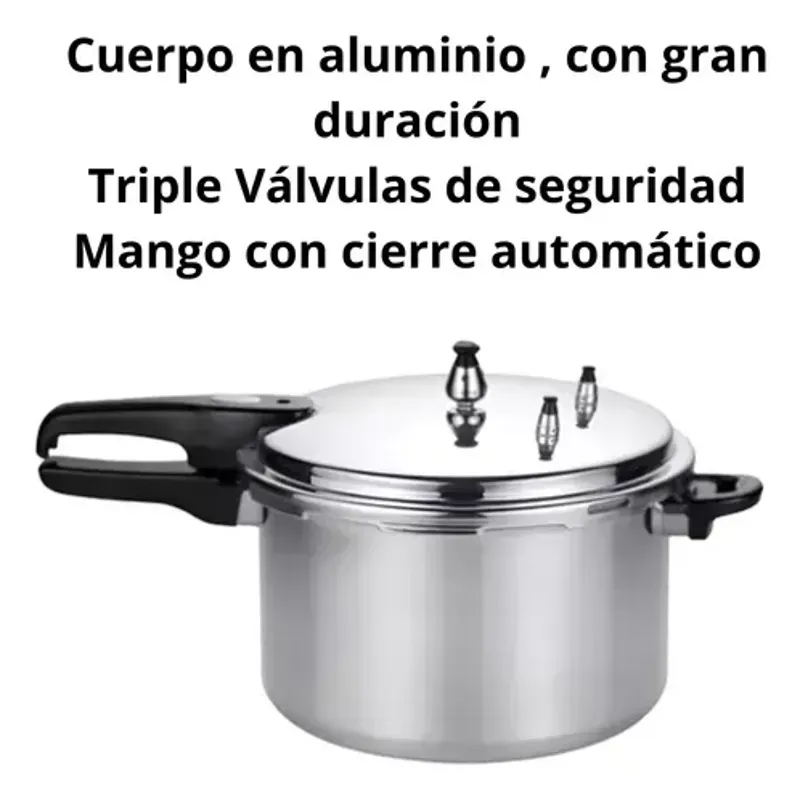 Ollas tres válvulas 