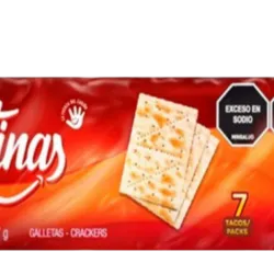 Paquete de galletas de soda (7tacos )