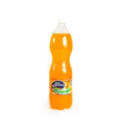 Pomo de refresco de naranja. 