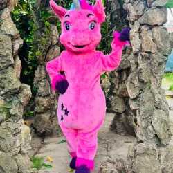 Unicornio rosa