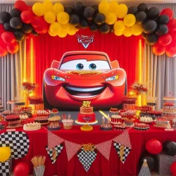 Decoracion para niños del Rayo MCQUEEN 🚘
