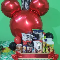 Caja personalizada con mickey mouse 