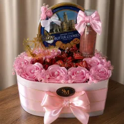 Corazón rosa