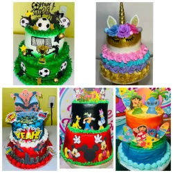 Cake de dos pisos