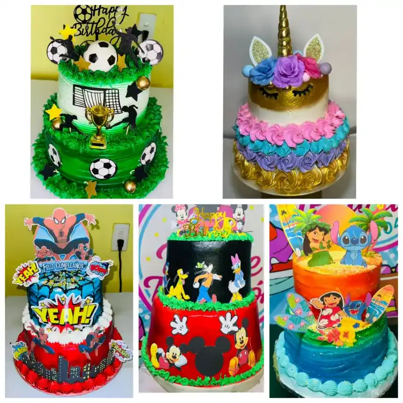 Cake de dos pisos