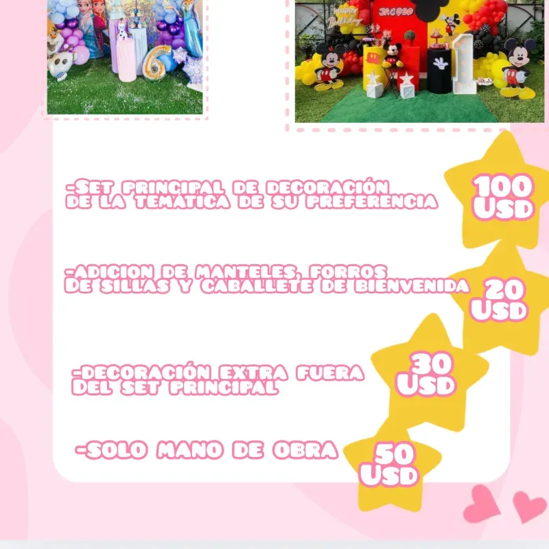 Cumpleaños infantiles