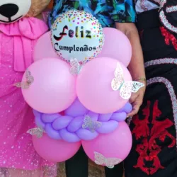 Globos de bienvenida
