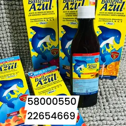 Ballena azul , multivitaminas