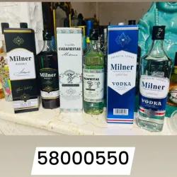 Bebidas Milner (Whisky, Vodka, Tequila)
