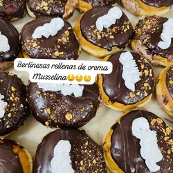 Berlinesas rellenas de crema de muselina 🤤