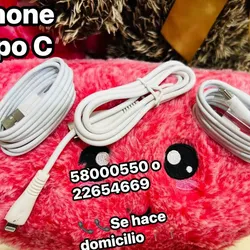 Cable de iPhone y tipo C 
